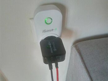 Experience in the use of the E-Energy application of the plugs)